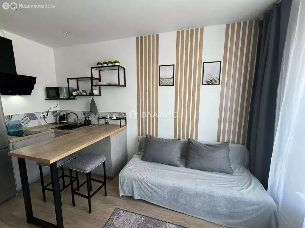 Квартира-студия: посёлок городского типа Дрожжино, Южная улица, 3к3 ... - Фото 1