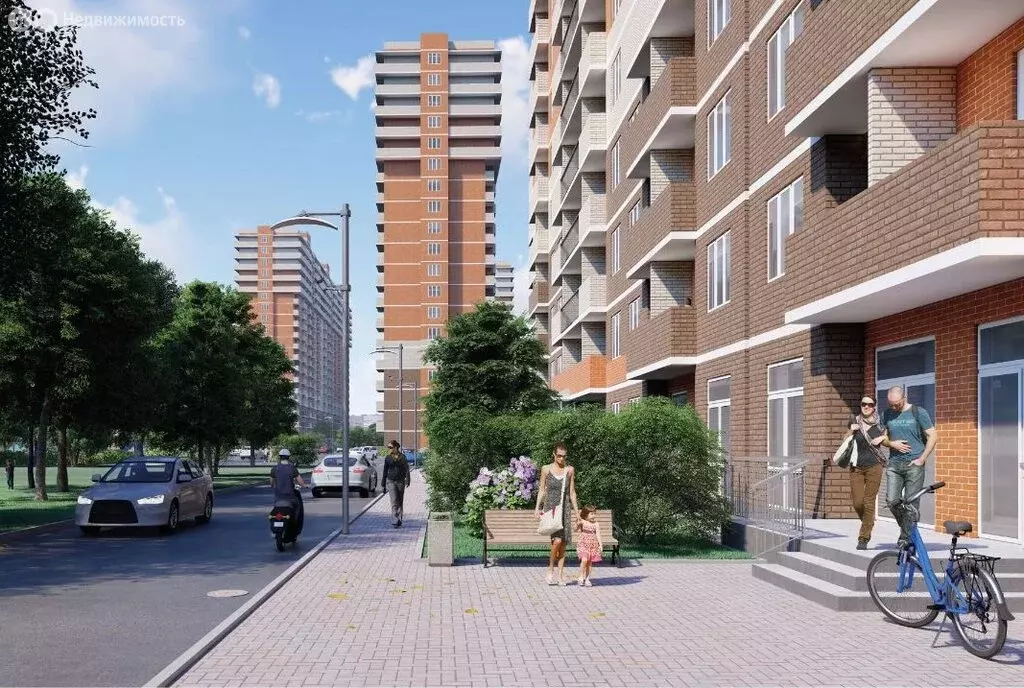 Квартира-студия: Краснодар, Тепличная улица, 62/1к3 (23 м) - Фото 2