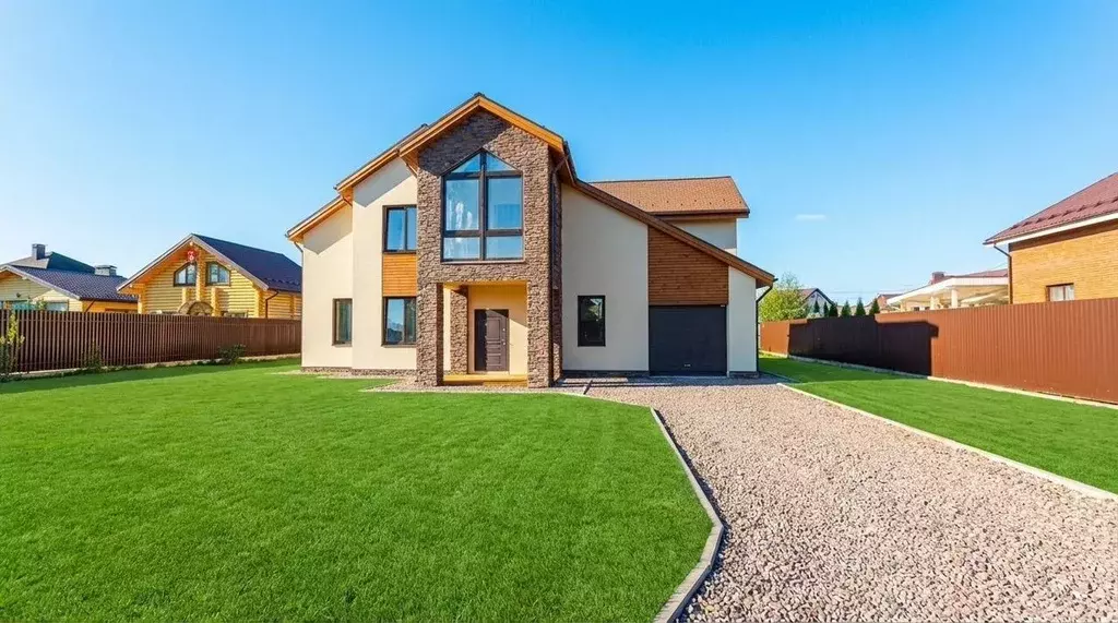 Коттедж в Ленинградская область, Всеволожск ул. Вознесенская, 7 (340 ... - Фото 1