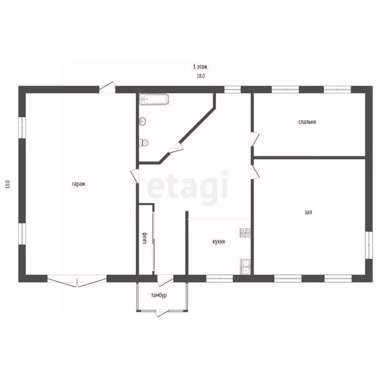 Дом в Мордовия, Саранск городской округ, Николаевка рп  (216 м) - Фото 2
