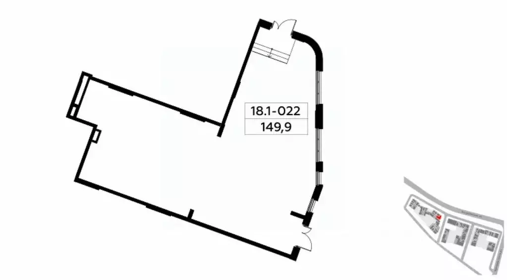 Торговая площадь в Москва Скандинавия жилой комплекс, 18.1.3 (150 м) - Фото 2