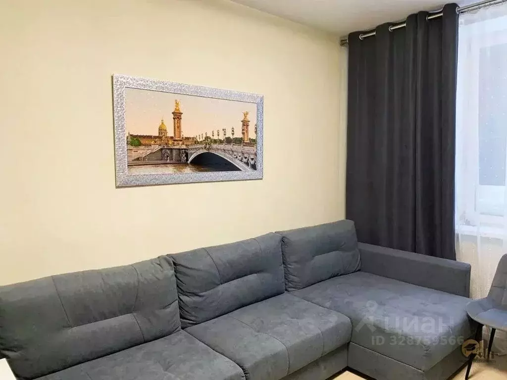 Студия Москва ул. Медовая Долина, 3к1 (30.0 м) - Фото 2