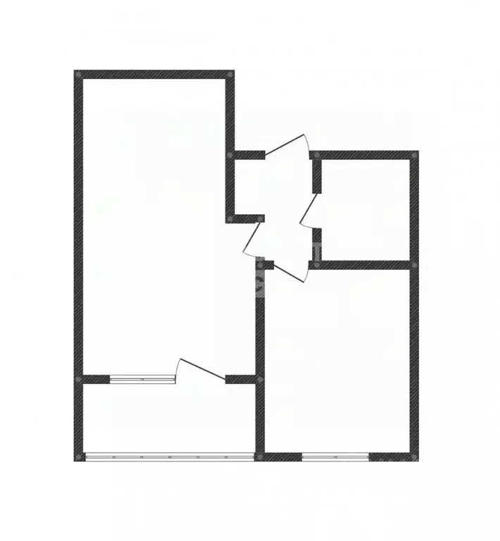 1-к кв. Липецкая область, Липецк ул. Осканова, 2 (39.3 м) - Фото 2