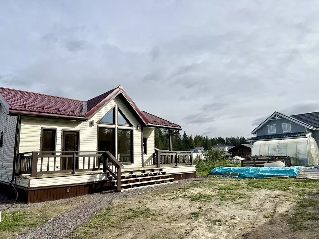 Дом в Ленинградская область, Выборгский район, Рощинское городское ... - Фото 2