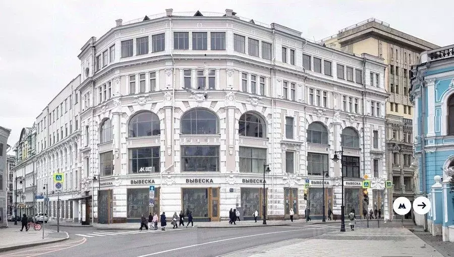 Торговая площадь в Москва Мясницкая ул., 8/2 (343 м) - Фото 1