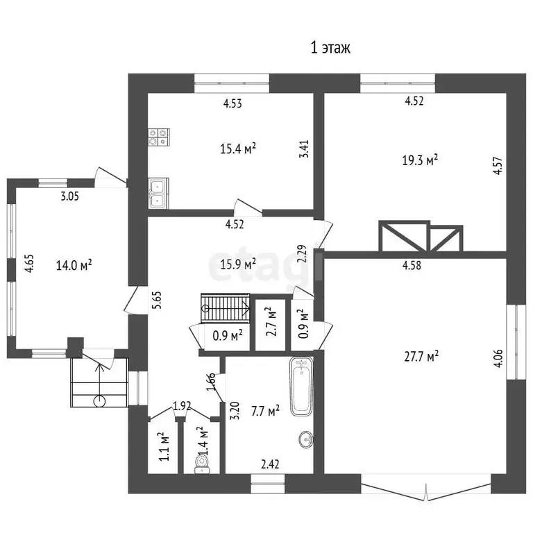Дом, 188.7 м - Фото 1