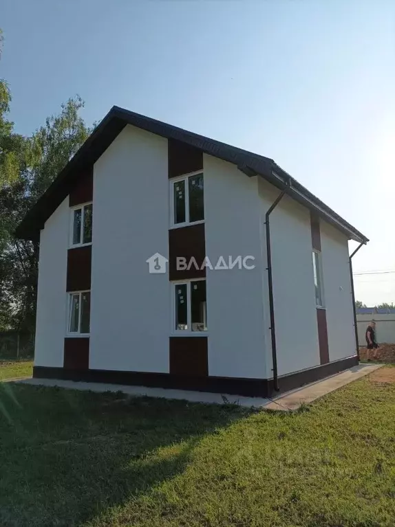 Дом в Калужская область, Боровский район, Совьяки с/пос, д. Рязанцево ... - Фото 0