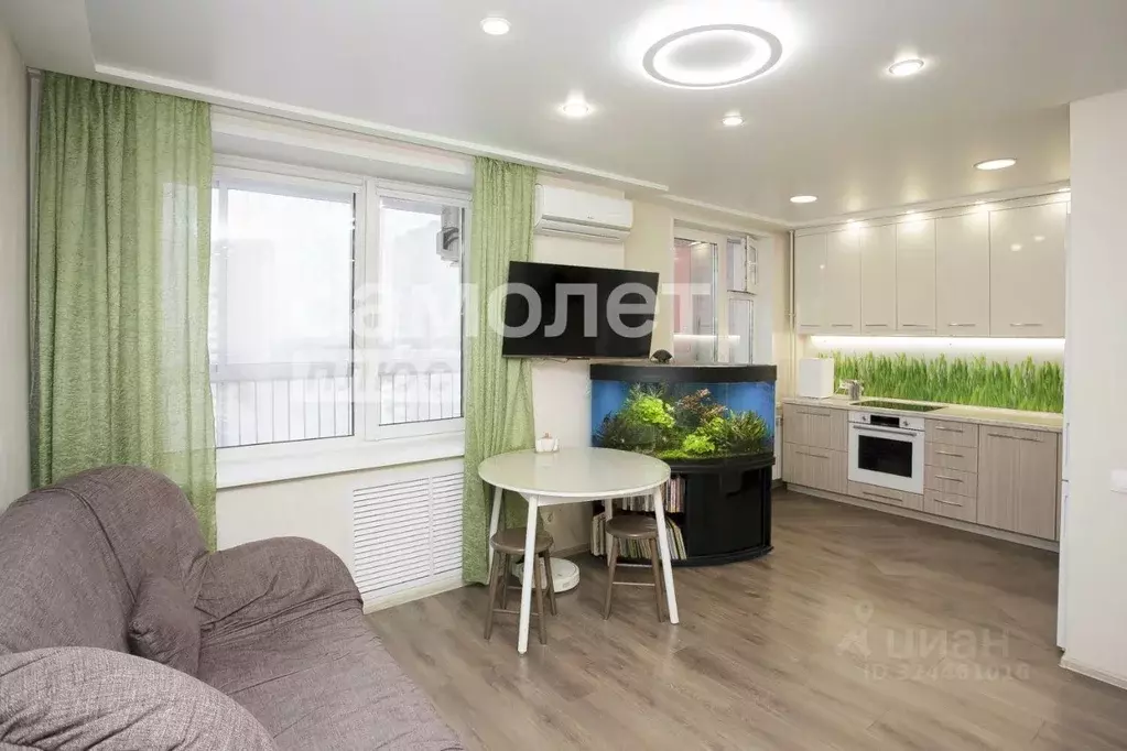 1-к кв. Кемеровская область, Кемерово просп. Шахтеров, 90 (31.2 м) - Фото 1