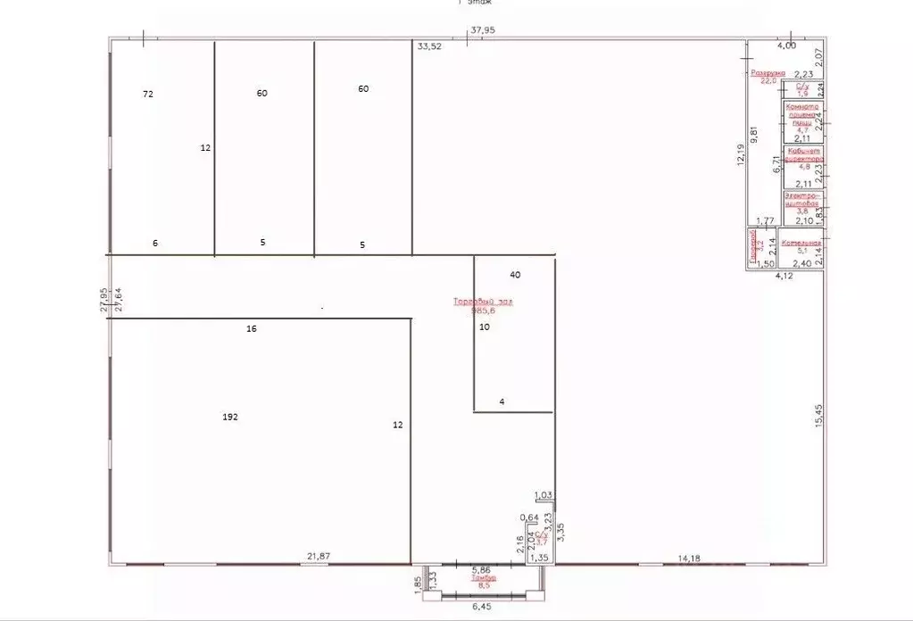 Торговая площадь в Алтайский край, Первомайский район, с. Санниково ... - Фото 2