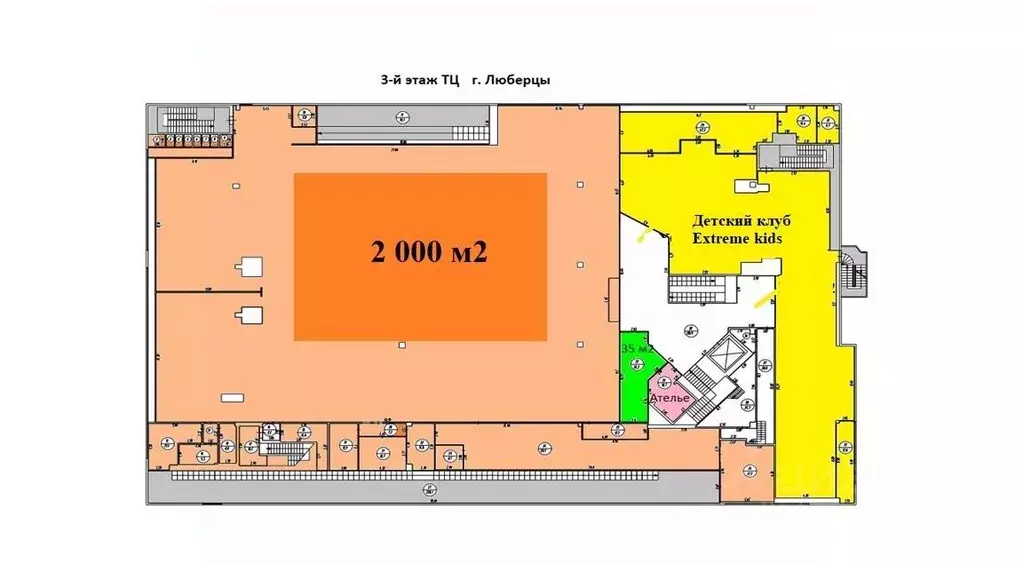 Торговая площадь в Московская область, Люберцы Октябрьский просп., 146 ... - Фото 2