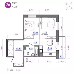 2-к кв. Иркутская область, Иркутский муниципальный округ, Маркова рп ... - Фото 0
