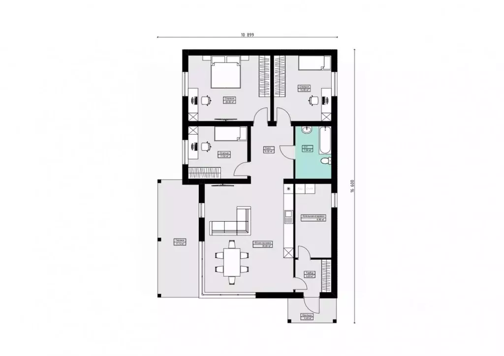 Дом в Московская область, Дмитровский муниципальный округ, с. ... - Фото 2