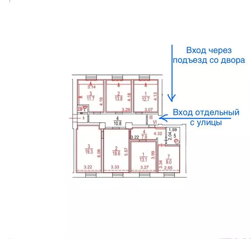 Торговая площадь в Москва Севастопольский просп., 10К4 (135 м) - Фото 2