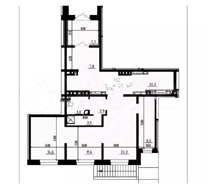 Продажа помещения свободного назначения 101 м2 - Фото 0