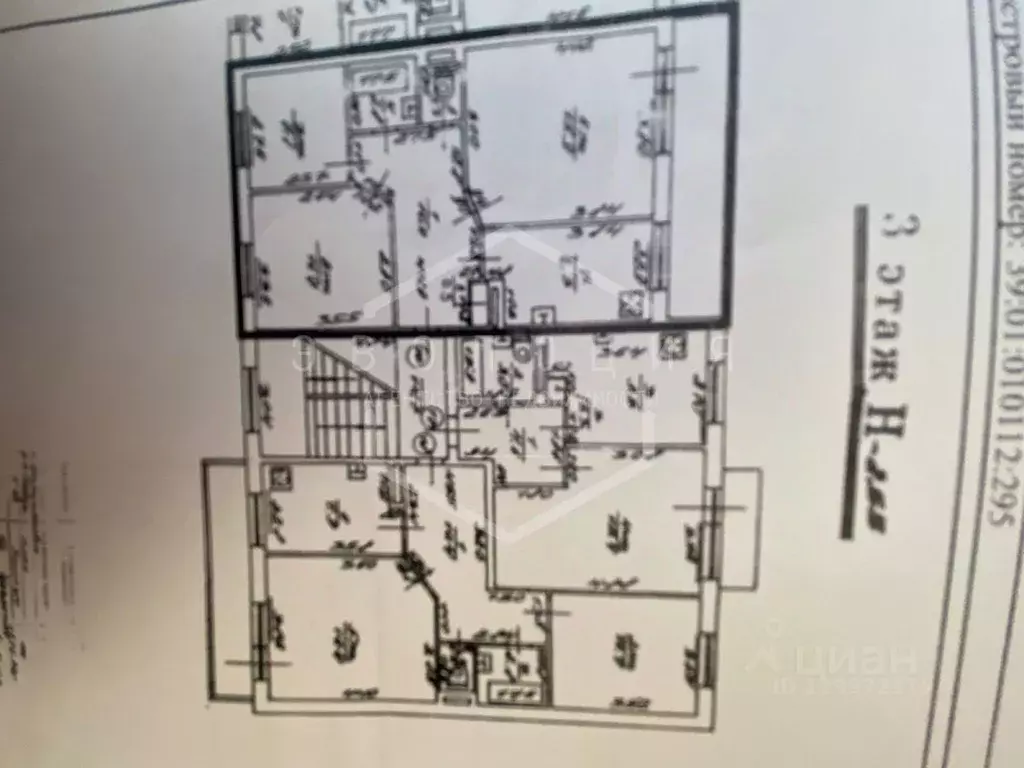 3-к кв. Калининградская область, Багратионовск ул. Победы, 32 (57.6 м) - Фото 2