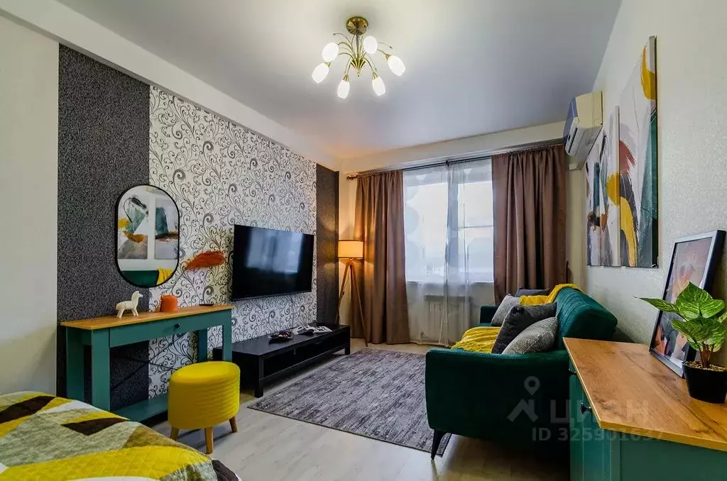 1-к кв. Чувашия, Чебоксары Ярославская ул., 72 (35.0 м) - Фото 1