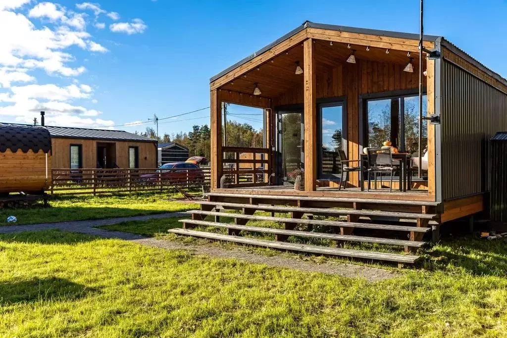 Дом в Ленинградская область, Приозерский район, Красноозерное с/пос, ... - Фото 1