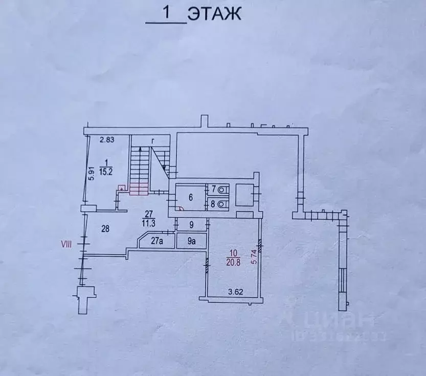 Помещение свободного назначения в Москва ул. Обручева, 11 (33 м) - Фото 2
