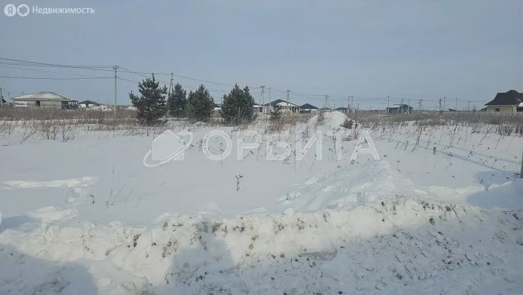 Участок в Тюменский район, деревня Ушакова, микрорайон Молодёжный ... - Фото 1