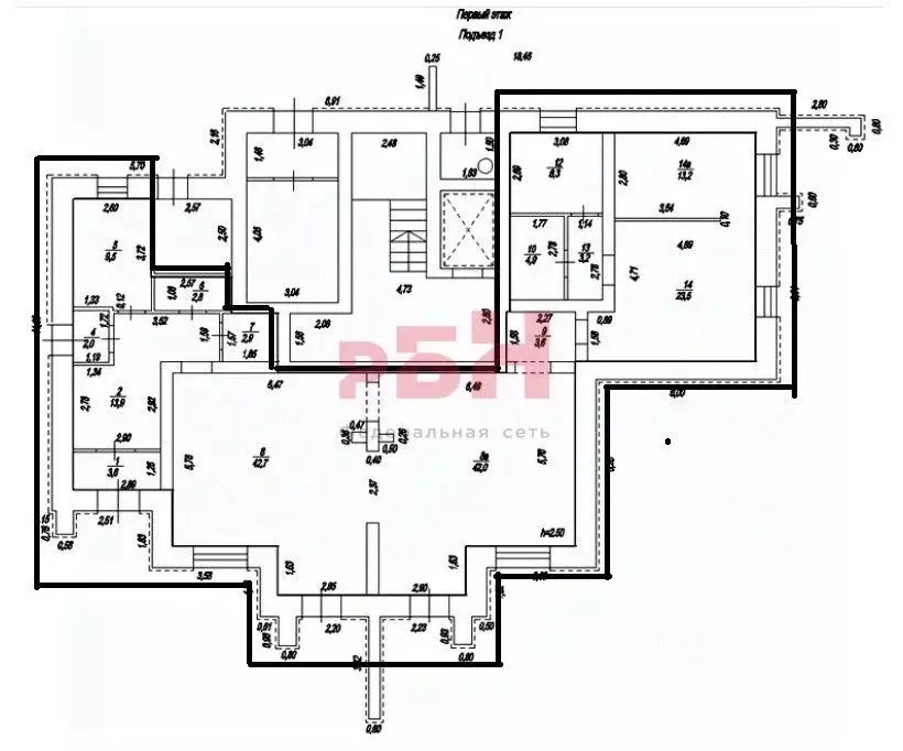 Торговая площадь в Башкортостан, Уфа ул. Шота Руставели, 25 (176 м) - Фото 1