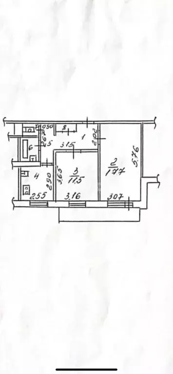 2-к кв. Липецкая область, Липецк Московская ул., 89 (50.8 м) - Фото 1