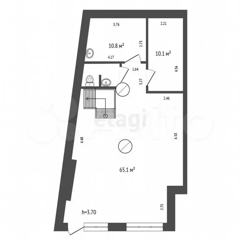 Продам офисное помещение, 174.7 м - Фото 0