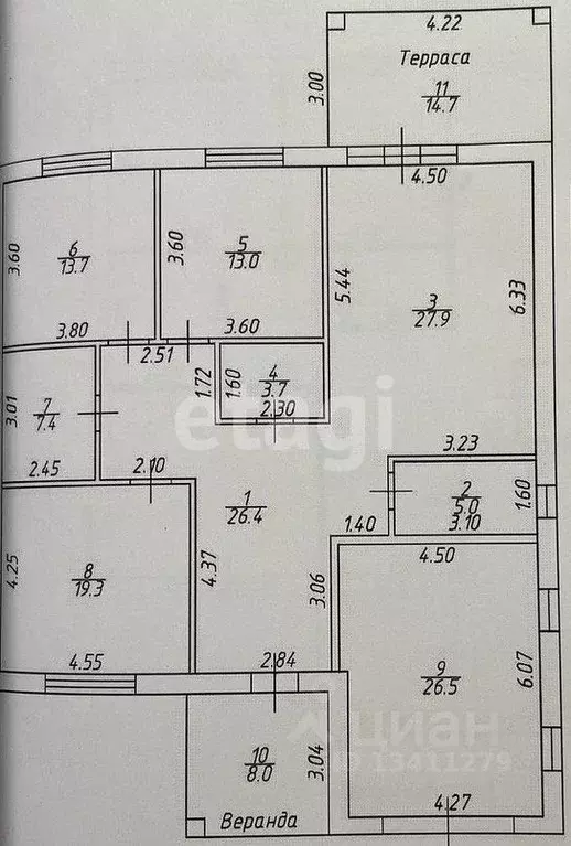 Дом в Белгородская область, Белгородский район, Разумное рп ул. ... - Фото 2