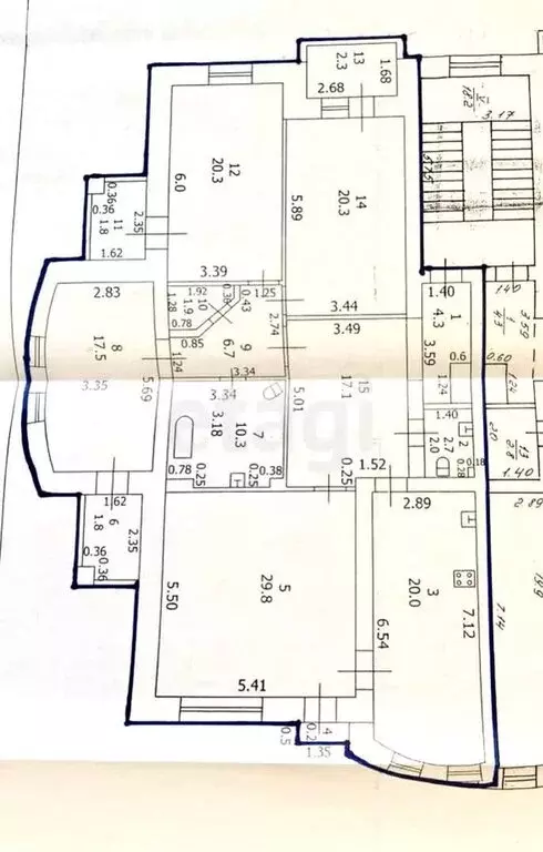 3-комнатная квартира: Казань, улица Тельмана, 23 (150.6 м) - Фото 0