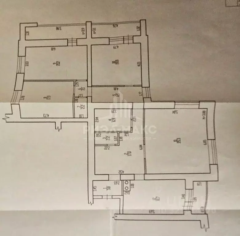 4-к кв. Брянская область, Брянск ул. Дуки, 64к3 (155.7 м) - Фото 1