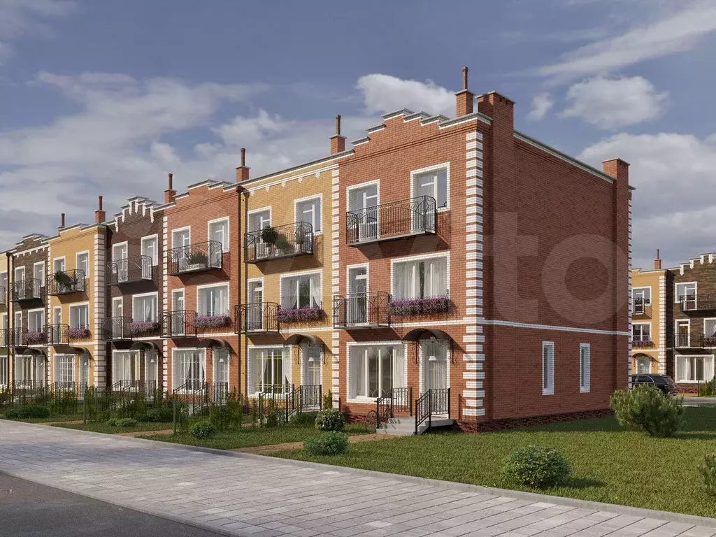 3-к. квартира, 91 м, 3/3 эт. - Фото 1