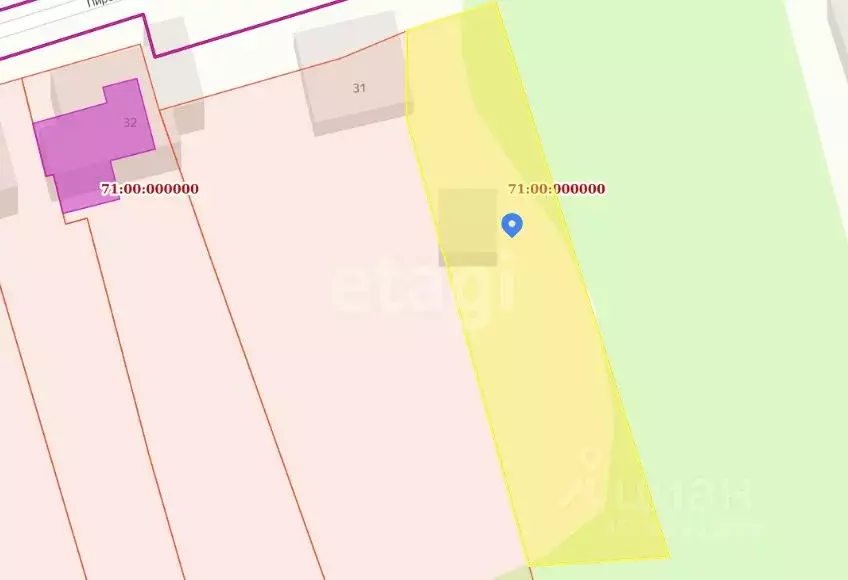 Участок в Тульская область, Тула Пировская ул. (8.6 сот.) - Фото 1