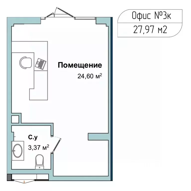 Помещение свободного назначения в Севастополь ул. Летчиков, 10к4 (28 ... - Фото 1