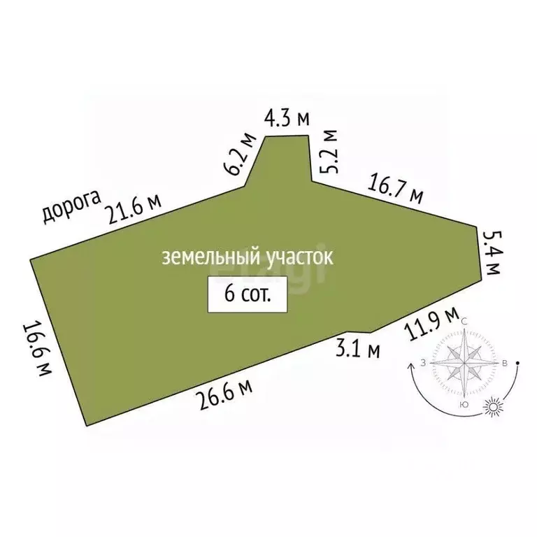Участок в Крым, Феодосия Чайка СНТ,  (6.0 сот.) - Фото 2