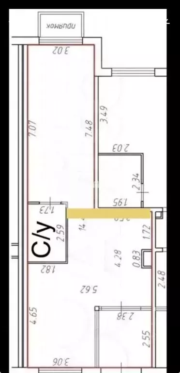 Помещение свободного назначения в Ленинградская область, Всеволожский ... - Фото 2