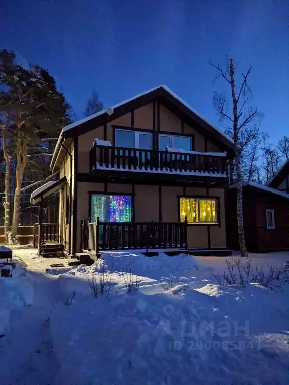 Дом в Ленинградская область, Приозерский район, Ларионовское с/пос, ... - Фото 2