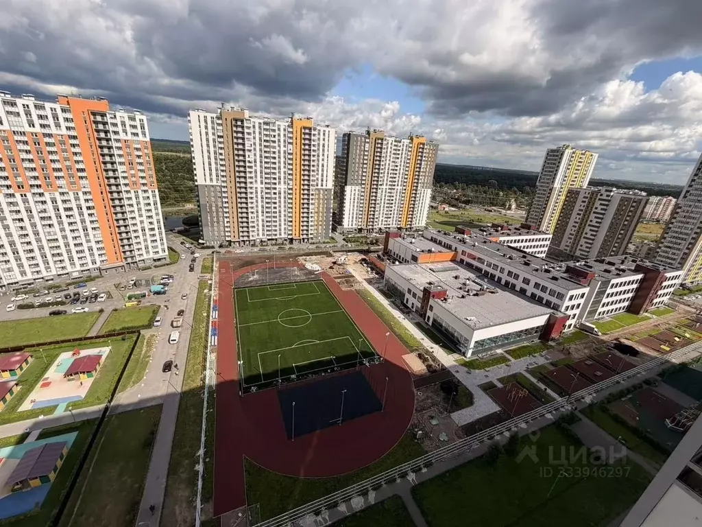 2-к кв. Санкт-Петербург ул. Чарушинская, 10 (55.0 м) - Фото 2