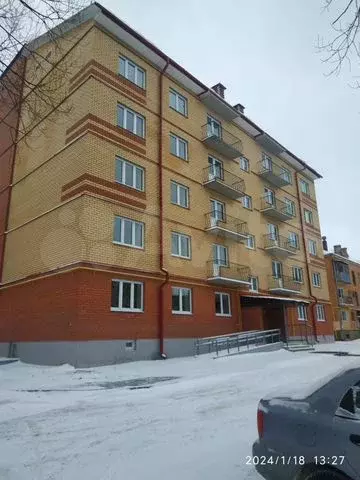 1-к. квартира, 39,9 м, 5/5 эт. - Фото 0