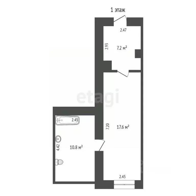 3-к кв. Крым, Ялта ул. Кирова, 86 (120.0 м) - Фото 1