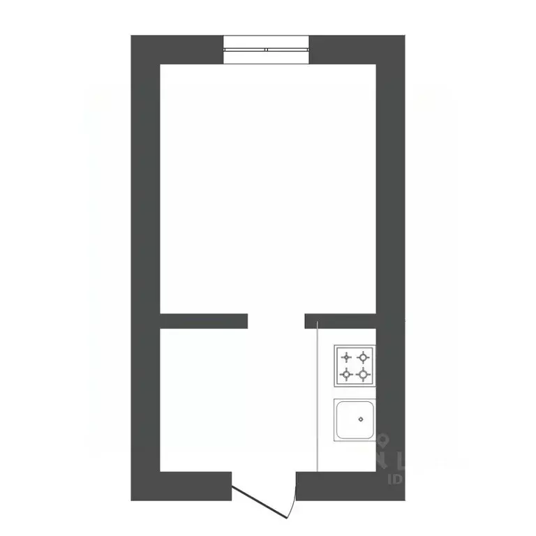 Комната Тюменская область, Тюмень ул. Карла Маркса, 121 (22.6 м) - Фото 2