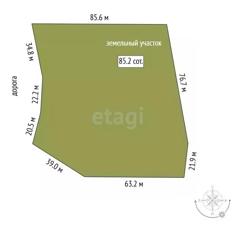 Участок в Владимирская область, Владимир ул. Новгородская (110.0 сот.) - Фото 1