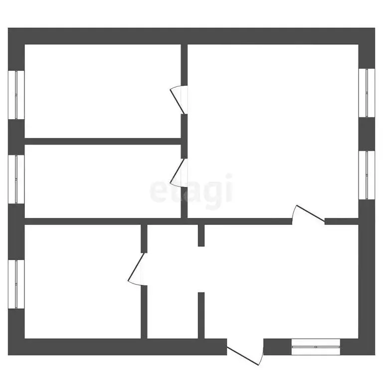 Дом в Каменское, Восточная улица (41.8 м) - Фото 1