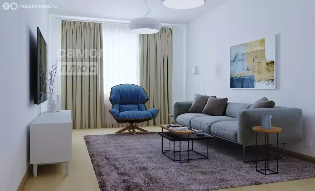 1-комнатная квартира: Сапроново, Донская улица, 7 (38.4 м) - Фото 1