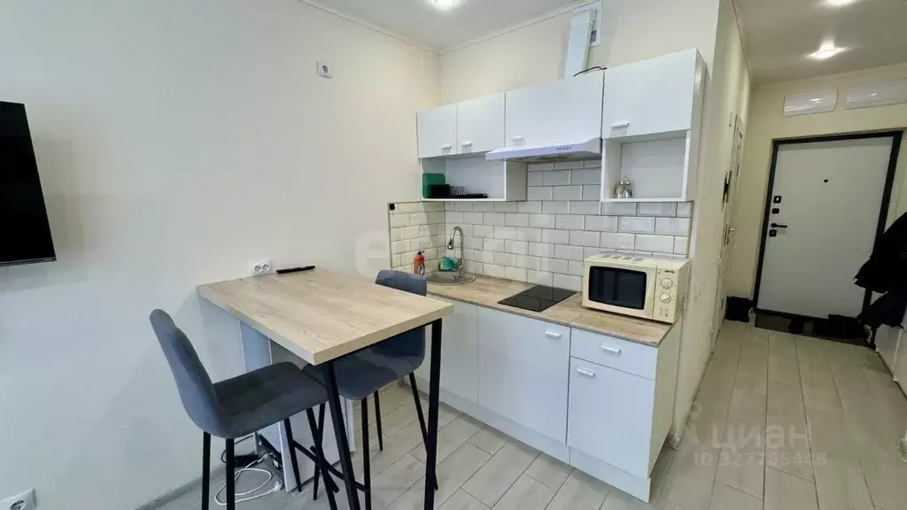 Студия Тюменская область, Тюмень ул. Андрея Кореневского, 11 (22.3 м) - Фото 1