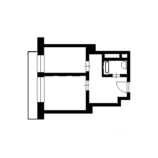 1-к кв. Москва Дмитровское ш., 13А (50.0 м) - Фото 2