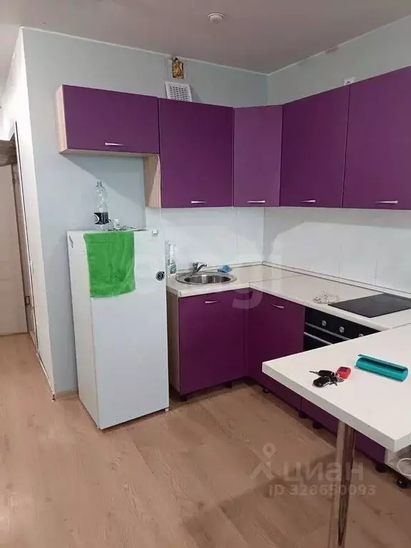 Студия Тюменская область, Тюмень ул. Тимофея Чаркова, 28 (24.0 м) - Фото 1