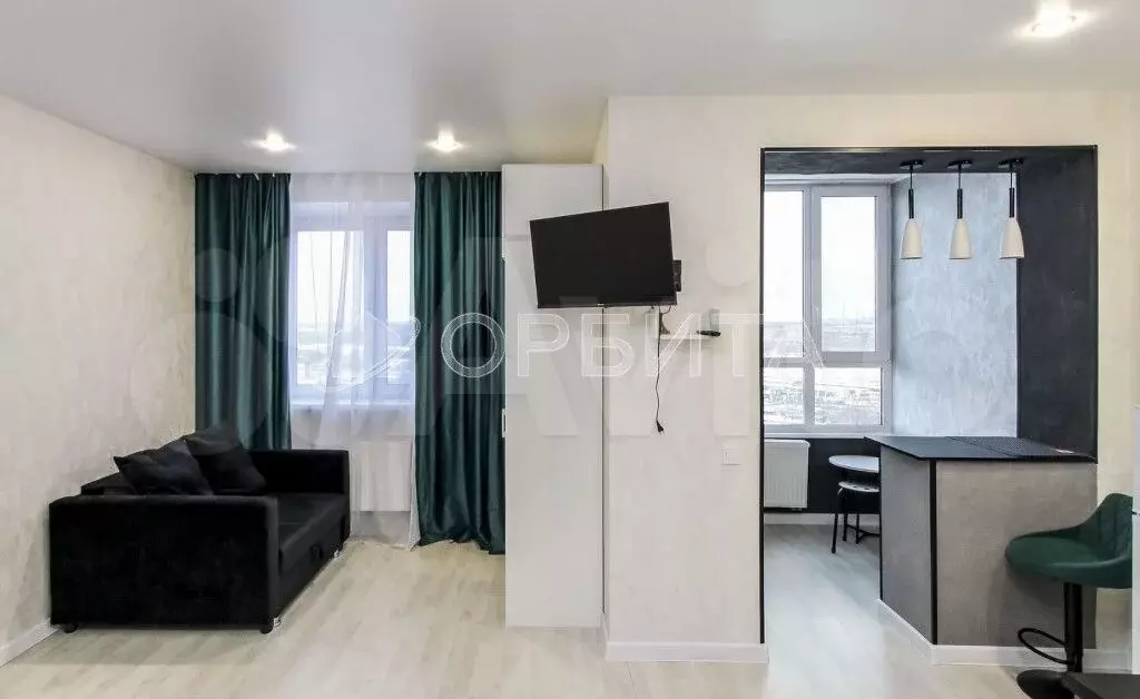 Квартира-студия, 24,8 м, 15/24 эт. - Фото 1
