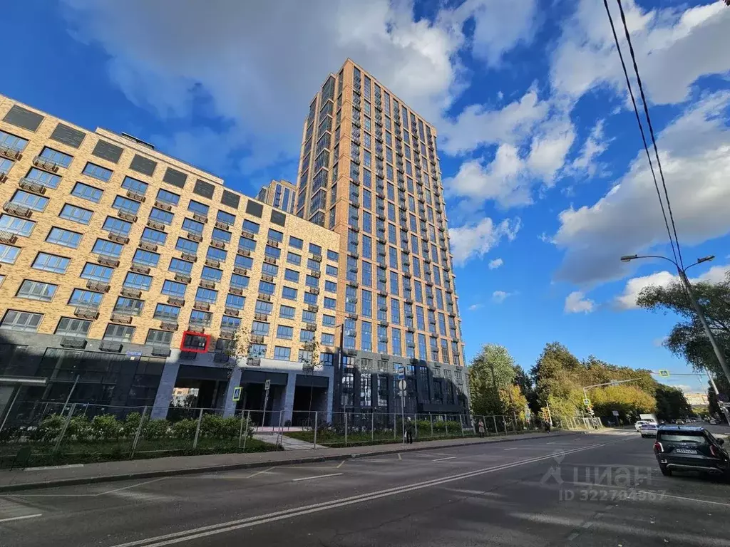 1-к кв. Москва Клинская ул., 2А (18.9 м) - Фото 2