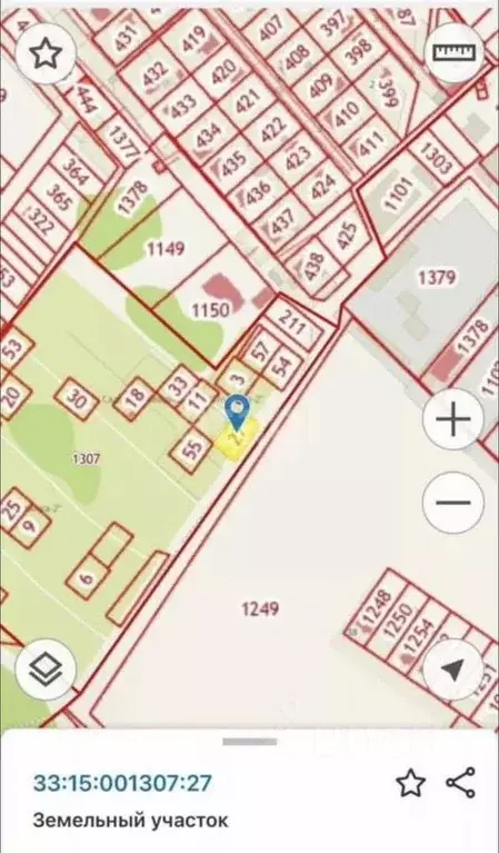 Участок в Владимирская область, Муром Полянка-2 СТ,  (6.4 сот.) - Фото 1