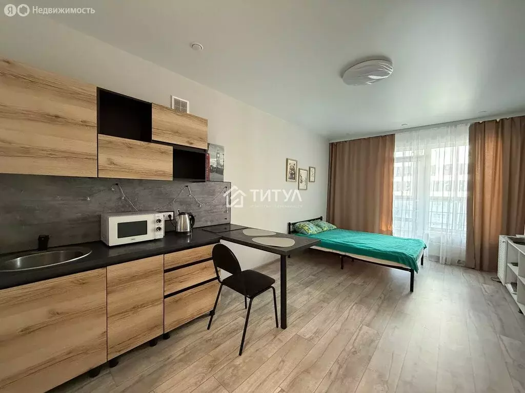 Квартира-студия: Кемерово, Космическая улица, 2Б (27 м) - Фото 1