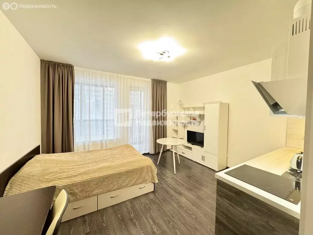 Квартира-студия: Санкт-Петербург, Верхне-Каменская улица, 9к1 (24.8 м) - Фото 0